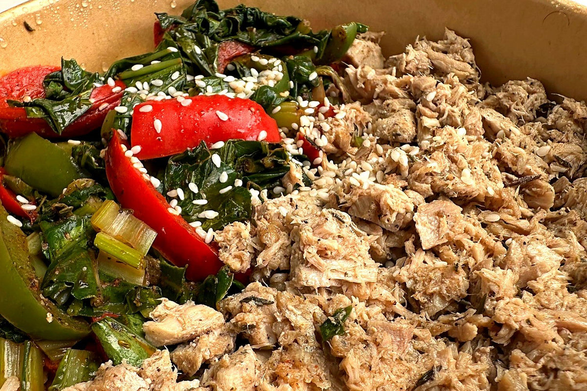 Bowl riz, légumes et thon — La Cafet' de Bibi