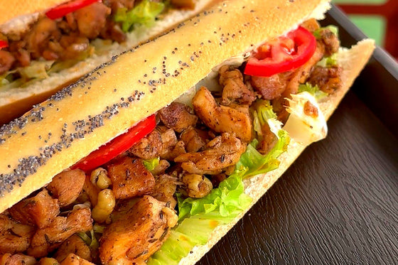 Sandwich poulet paprika